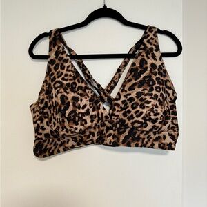 Plus size bikini top